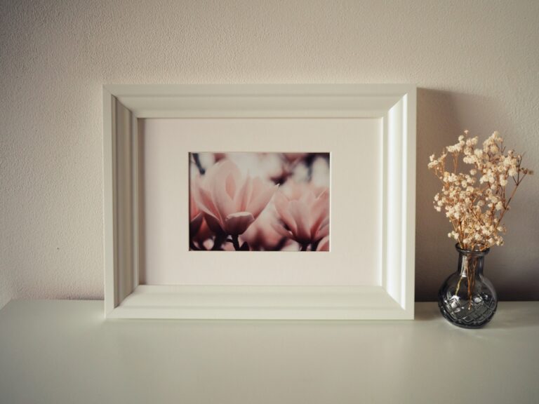 magnolie, obraz na zeď